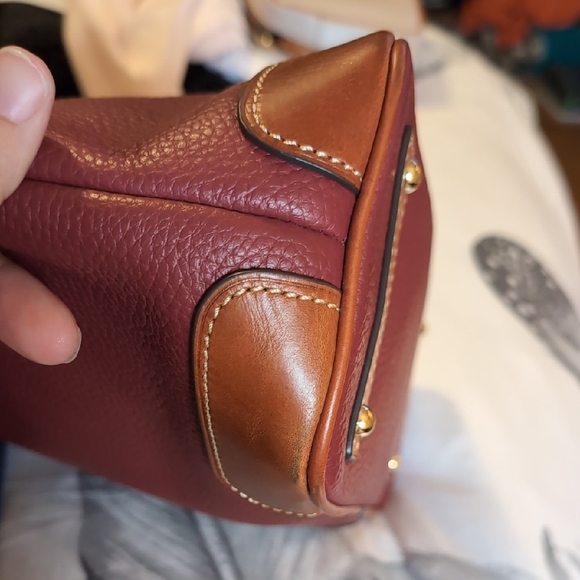 Dooney & Bourke Hobo Bag with Gold Accents - Picture 9 of 16